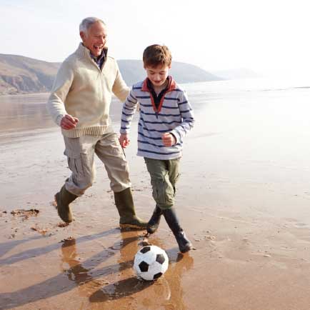 soccer on beach
